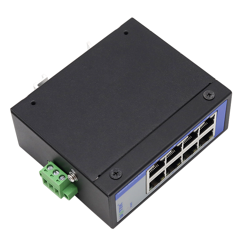 Ethernet Switch 8 Port - 10/100M 8-Port Unmanaged Ethernet Switch Full-Duplex