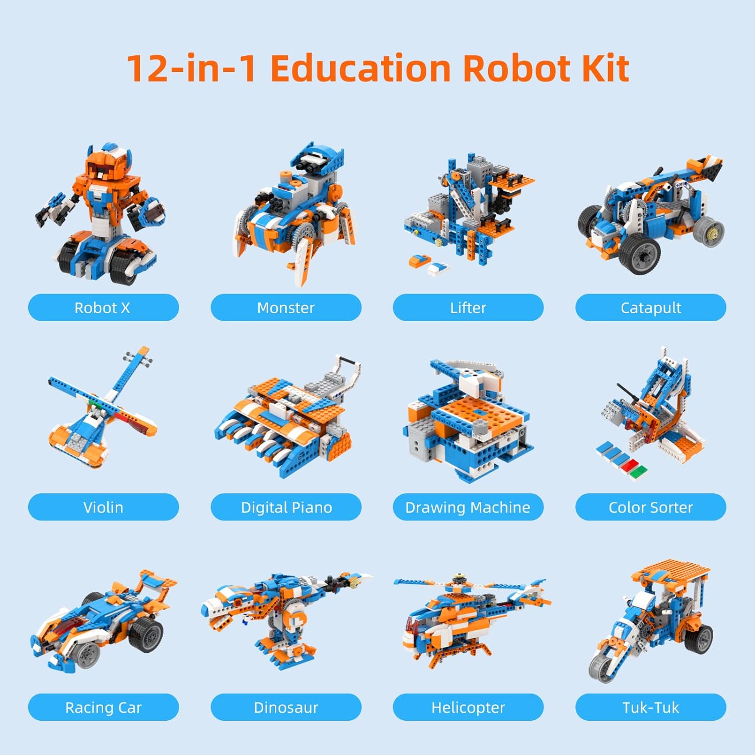 Modern STEM Robot Building Kit - Tech Office Building 评论和价格