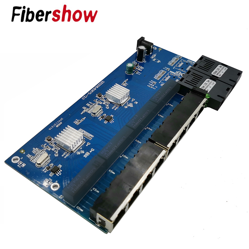 Gigabit Ethernet switch Fiber  - Ethernet Switch 8 Port 评论和价格