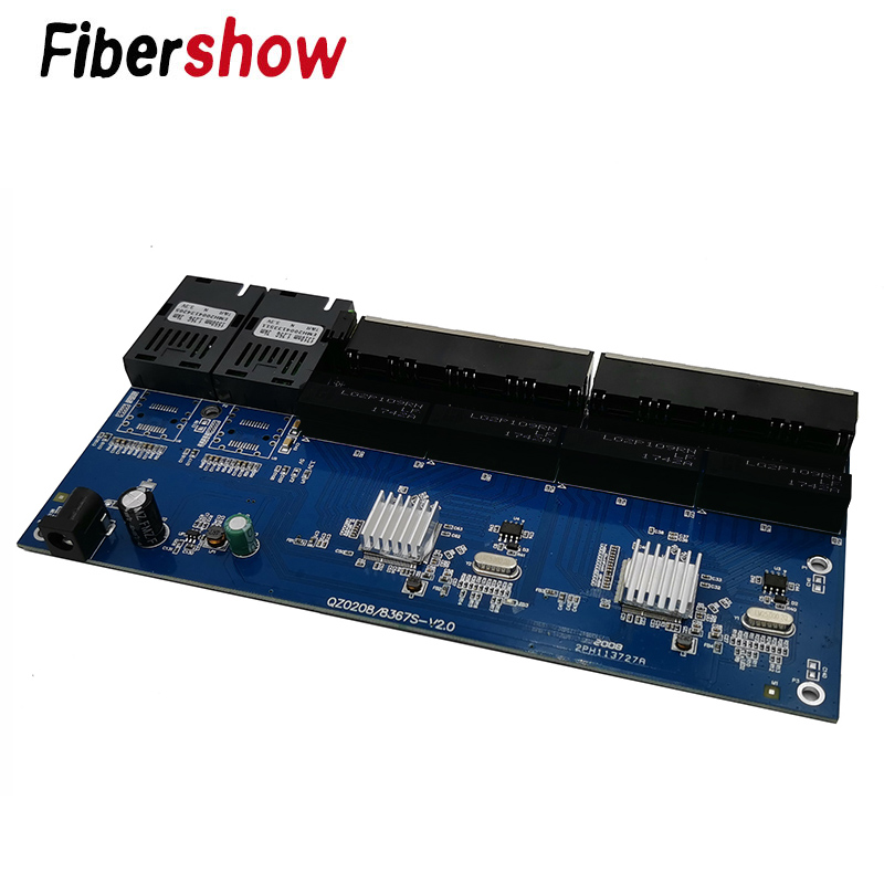 Gigabit Ethernet switch Fiber  - Ethernet Switch 8 Port 评论和价格