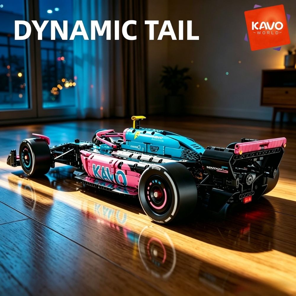 KAVOWORLD 1:8 Pink-blue Formul - Tech Office Building 评论和价格