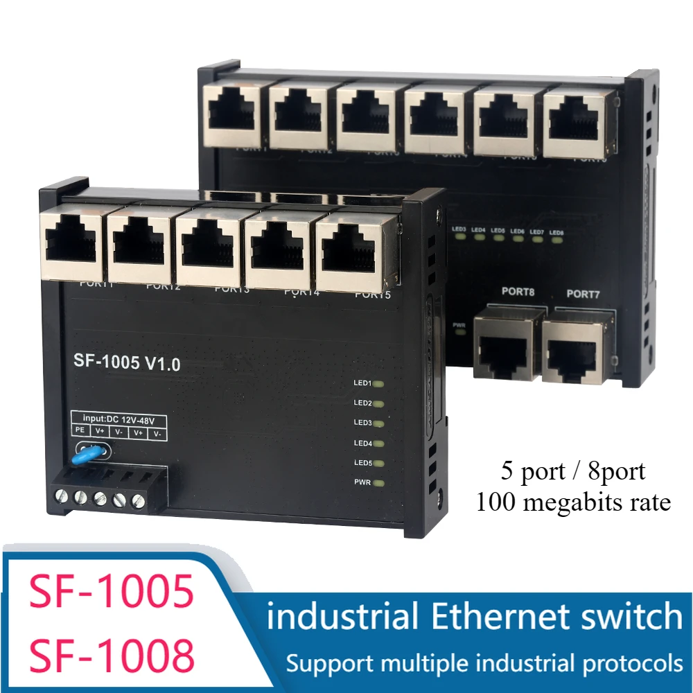 Industrial Ethernet Switch 5 P - Ethernet Switch 8 Port 评论和价格