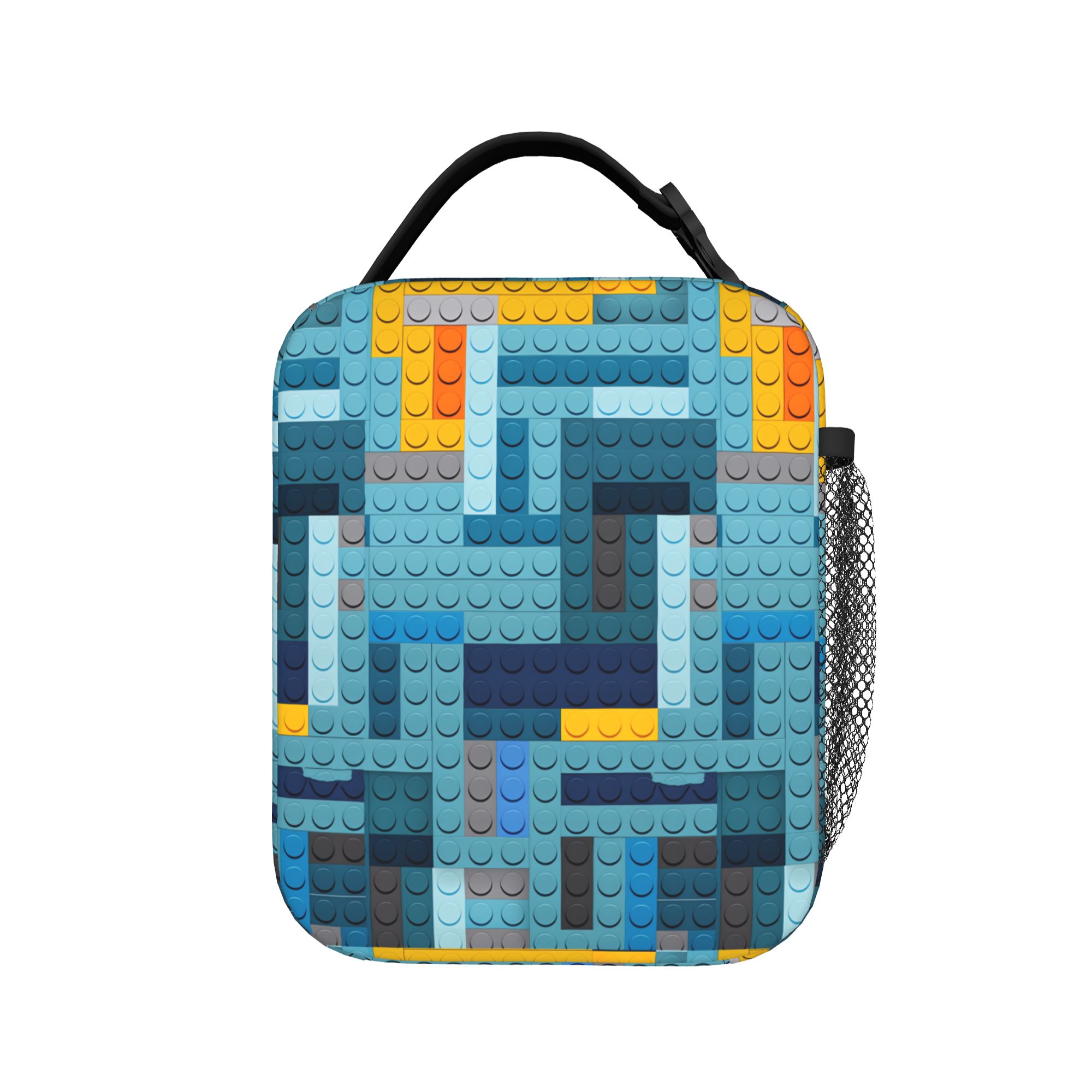 Blue Tech Pixel Building Block - Tech Office Building 评论和价格