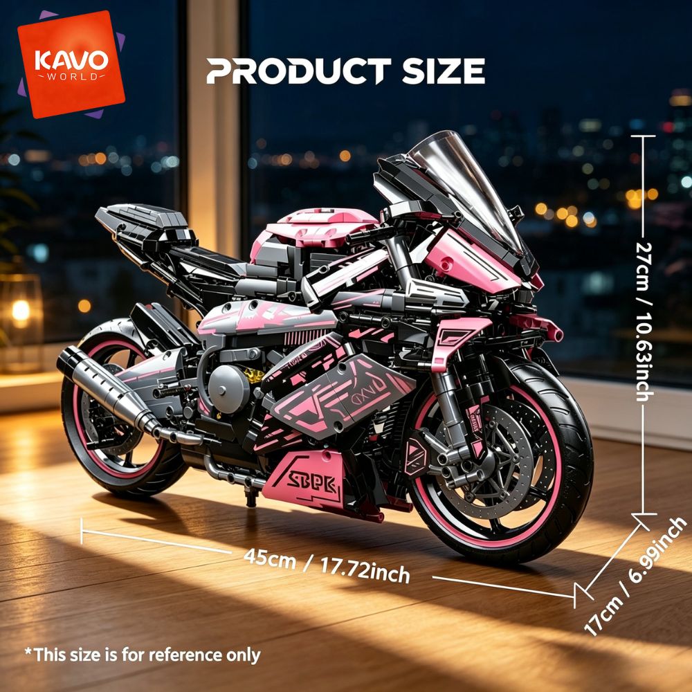 KAVOWORLD 1:5 Large Scale Moto - Tech Office Building 评论和价格