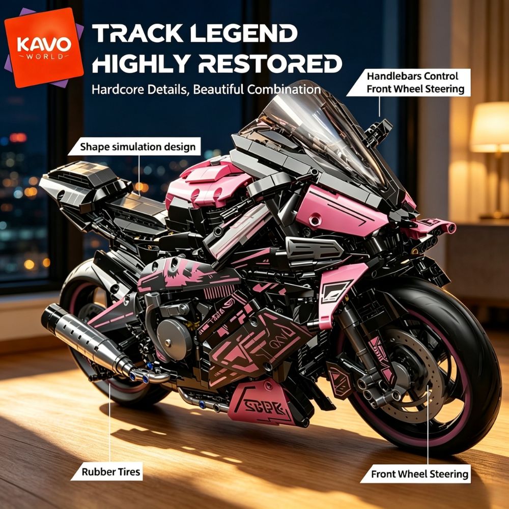 KAVOWORLD 1:5 Large Scale Moto - Tech Office Building 评论和价格